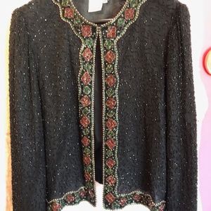 Vintage Papell Boutique evening jacket